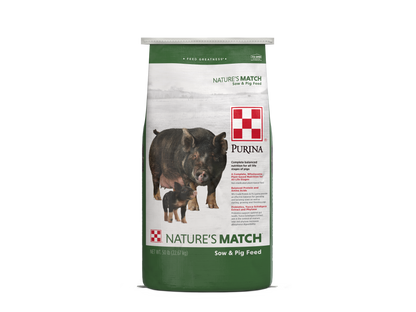 Purina Nature's Match Sow & Pig Complete 218M - 50lb