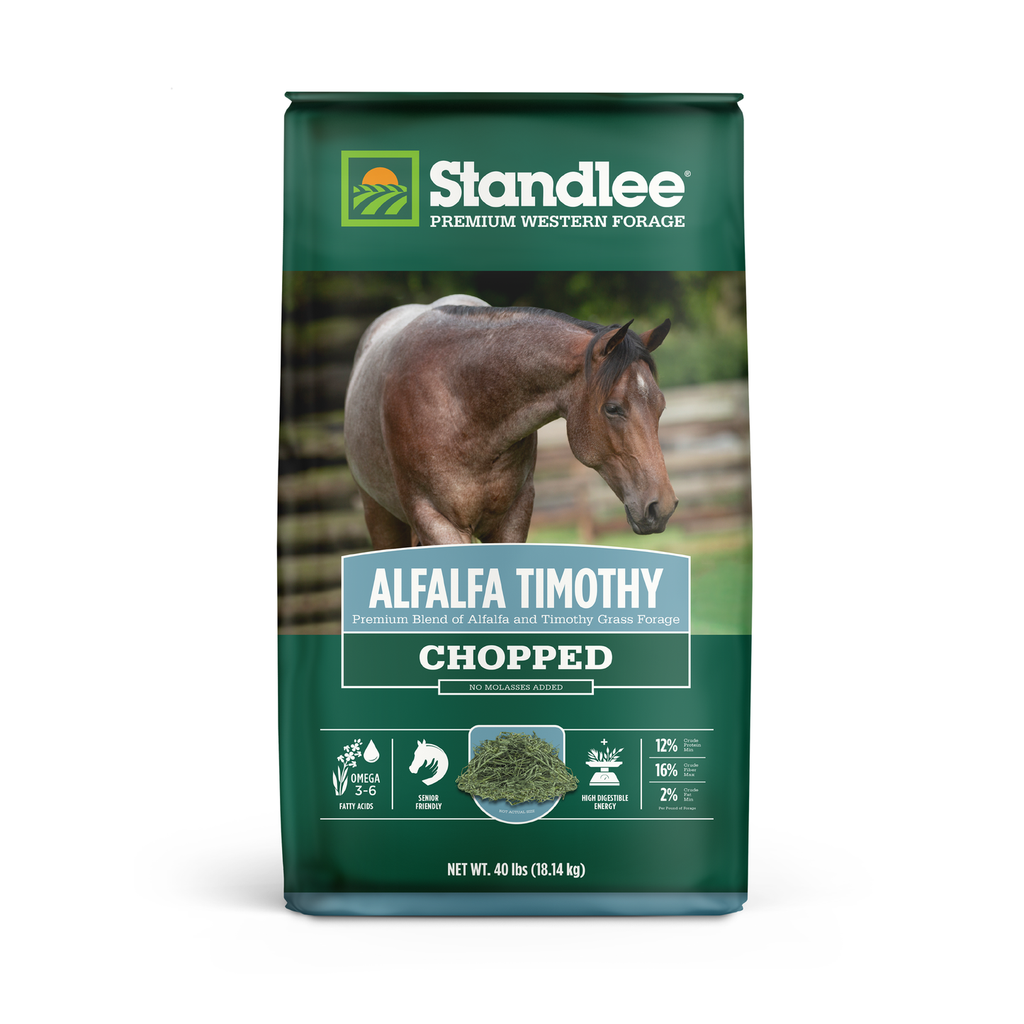 Alfalfa Timothy Chopped - 40lbs