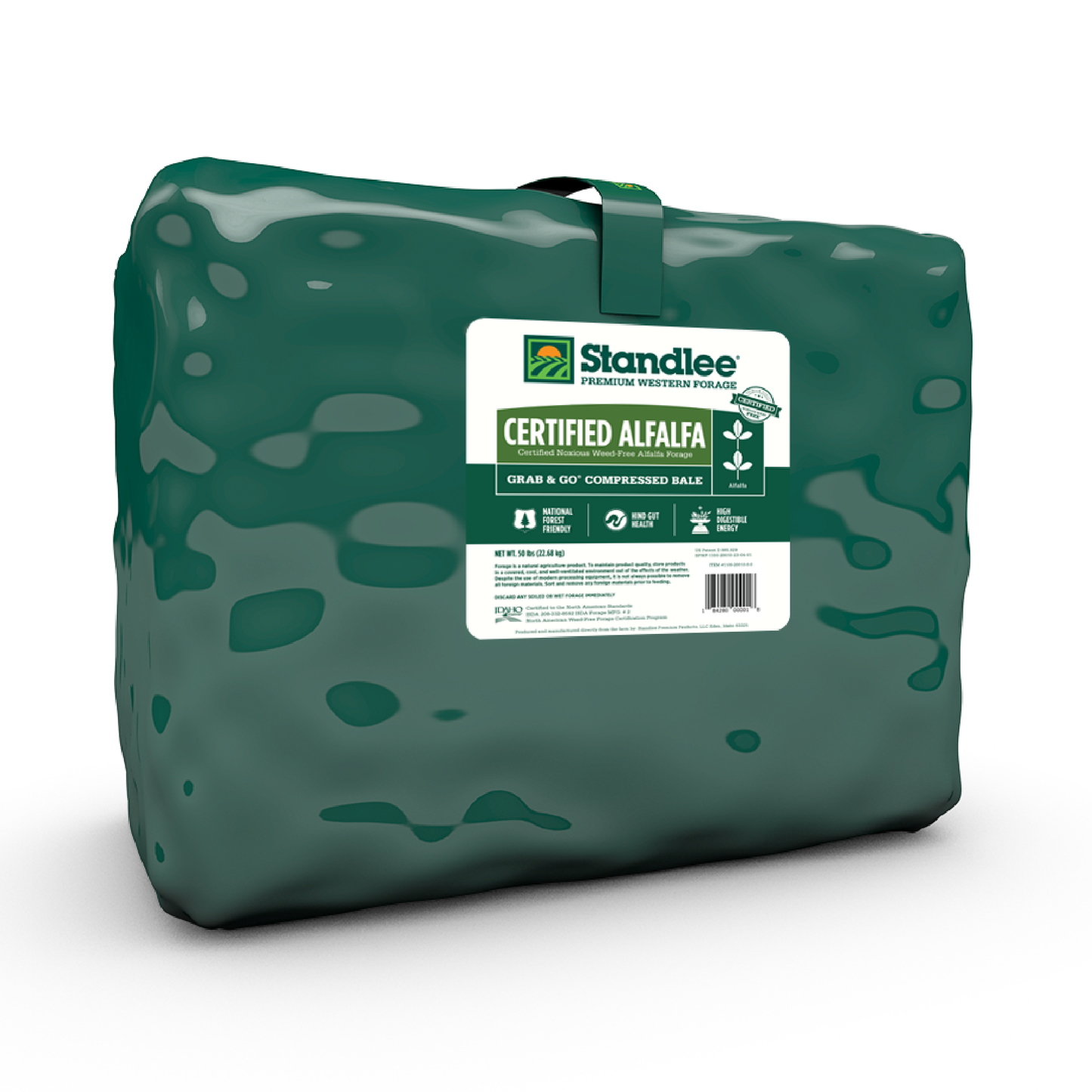 Certified Alfalfa Grab & Go Bale - 50lbs