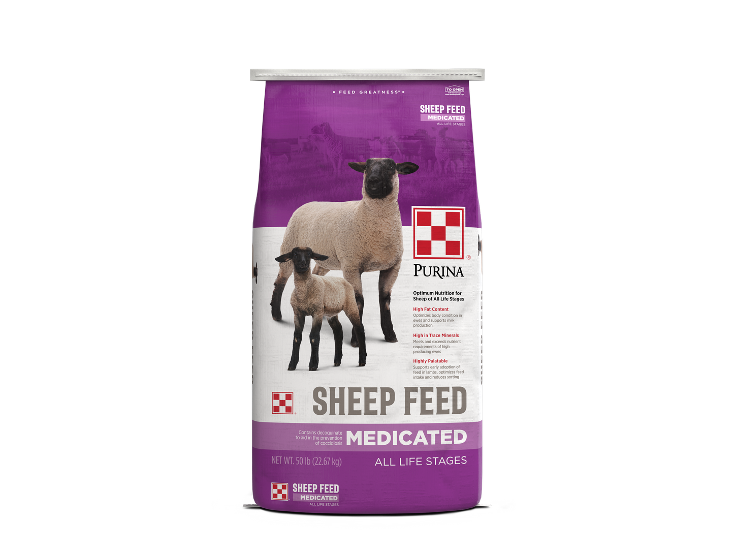 Purina Delta Lamb & Ewe Breeder DX30 551V - 50lb