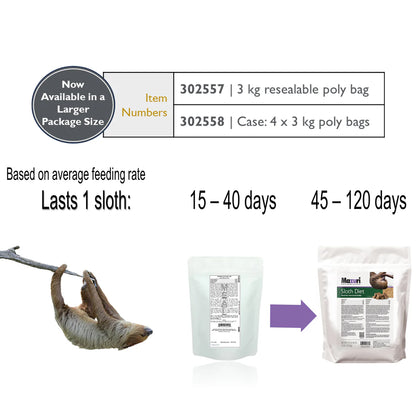 Mazuri Sloth Diet 5M0D - 3 kg