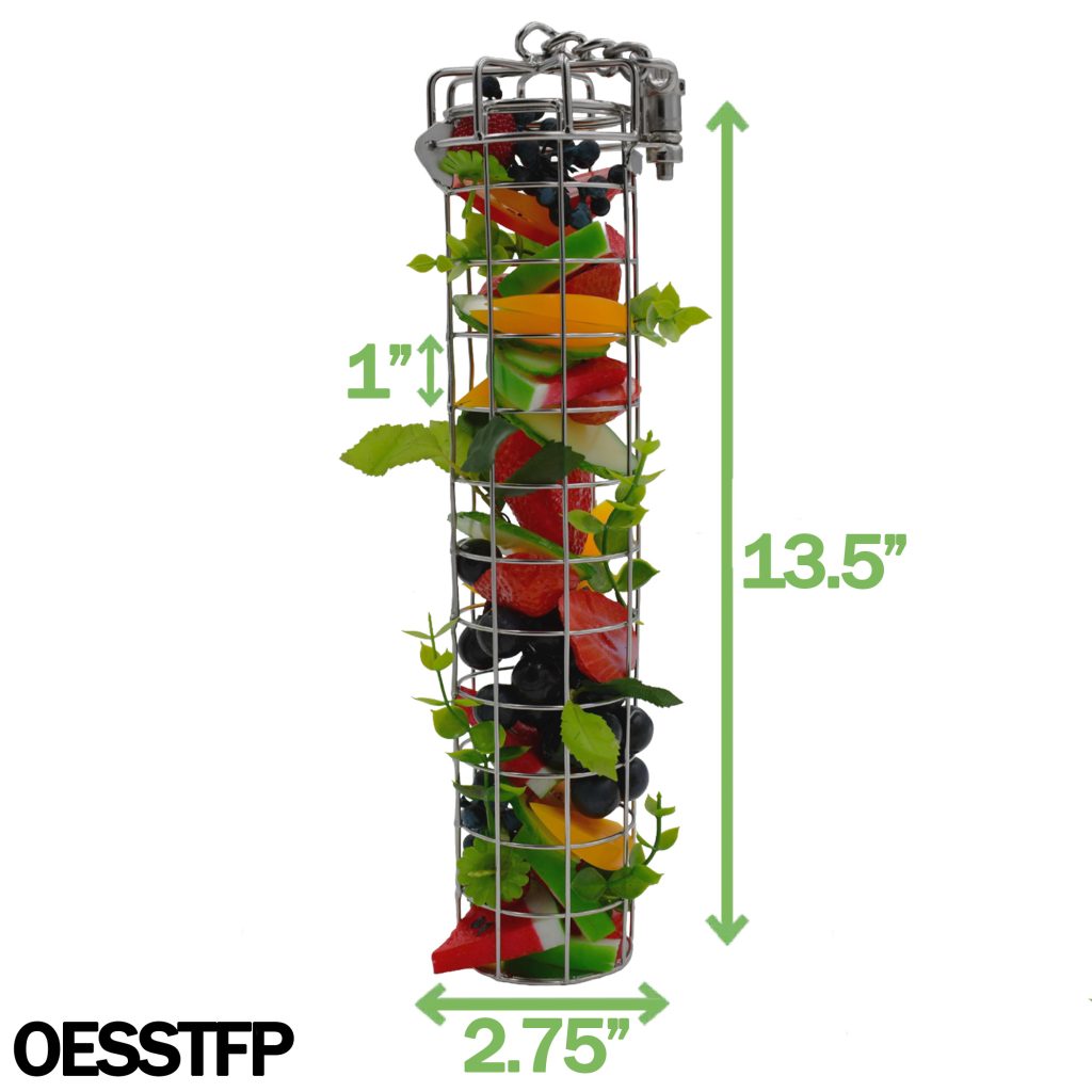 Stainless Steel Corn Treat Feeder