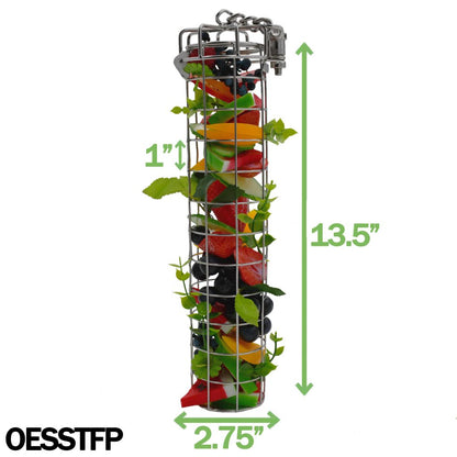 Stainless Steel Corn Treat Feeder