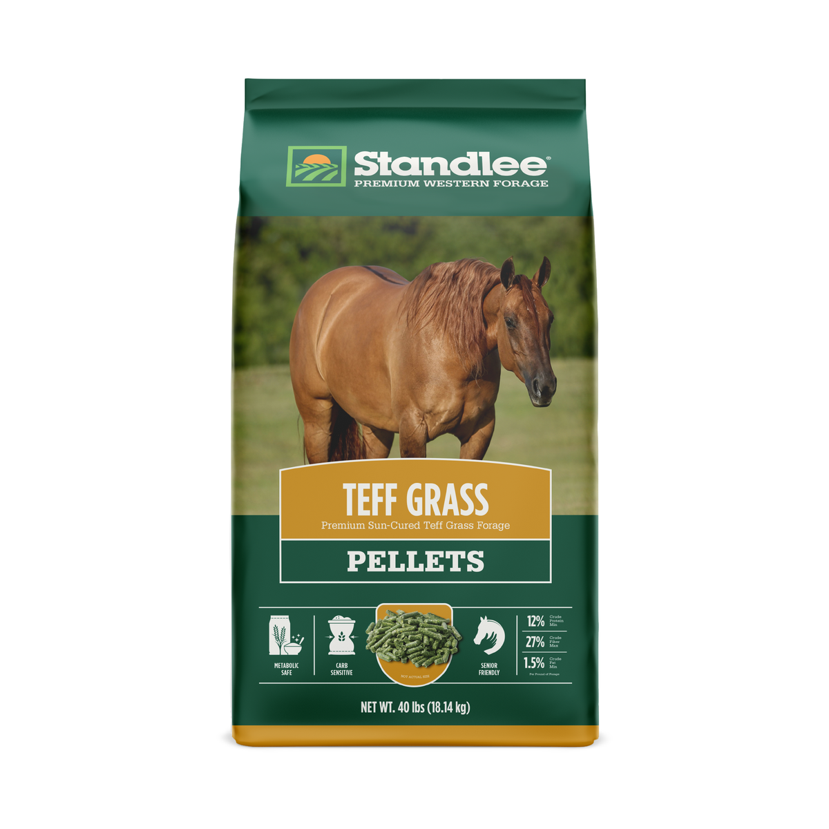 Teff Grass Pellets - 40lbs
