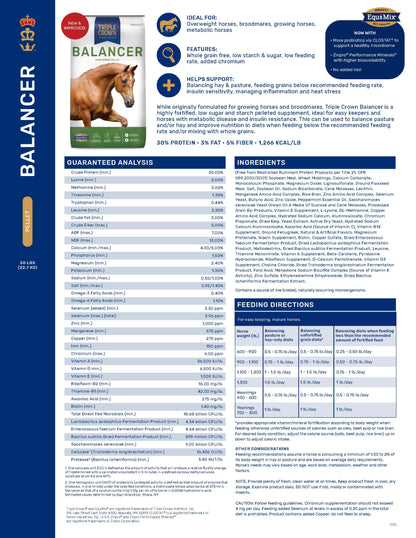 Triple Crown Balancer 358Y - 50lb