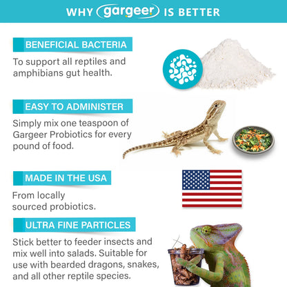 Gargeer Reptile Probiotics - 2oz