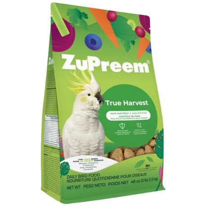 ZuPreem - True Harvest/Natural Large Birds 20lb