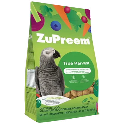 ZuPreem - True Harvest/Natural Parrots & Conures 20lb