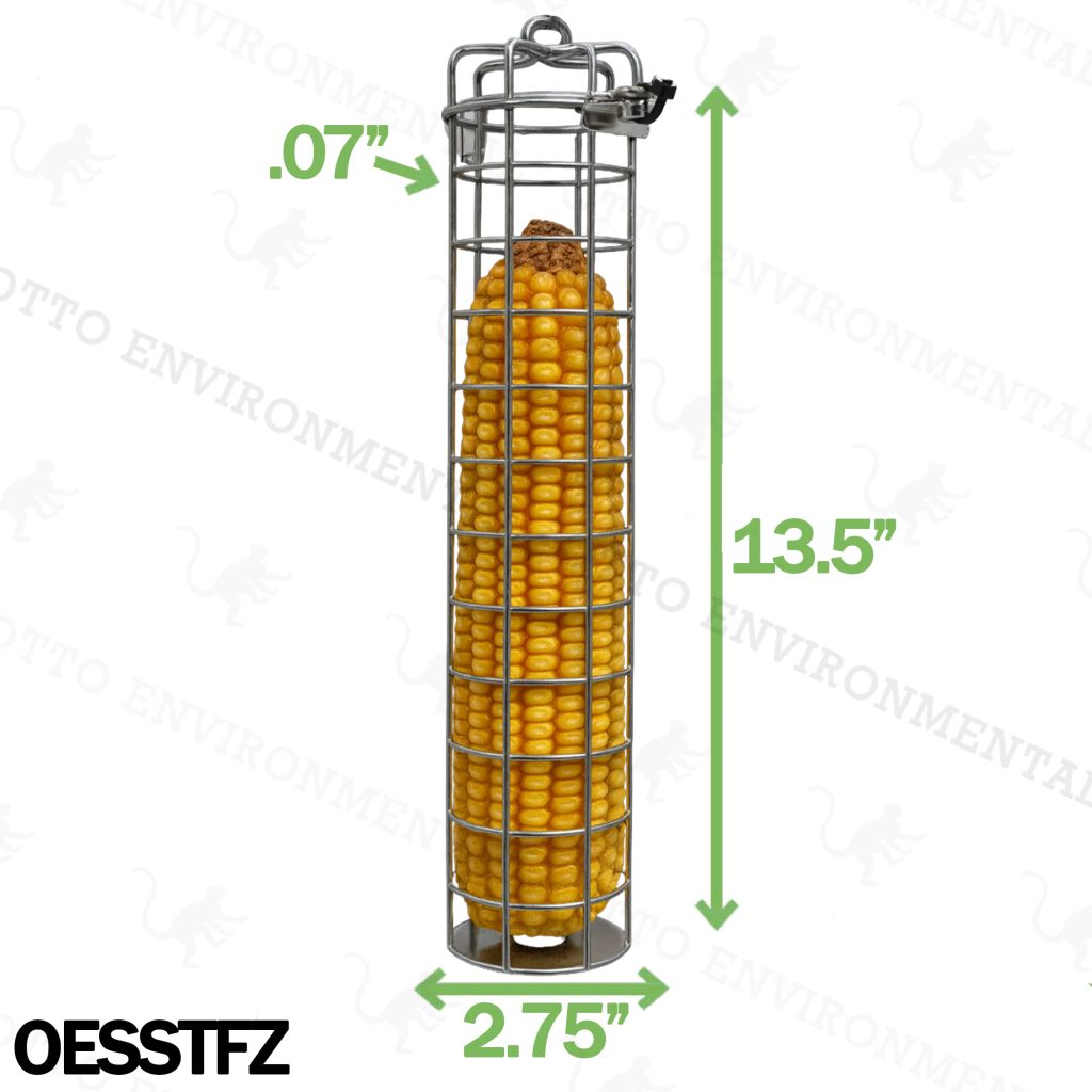 Stainless Steel Corn Treat Feeder