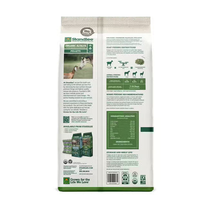 Organic Alfalfa Pellets - 40lbs