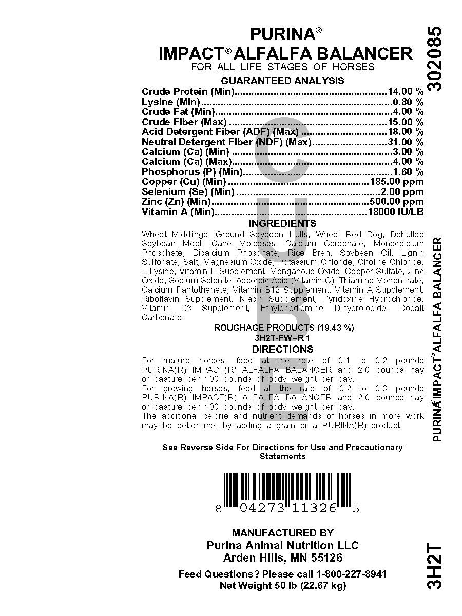 Purina Impact Alfalfa Balancer 3H2T - 50lb