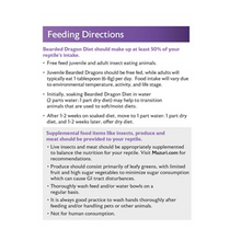 Mazuri Bearded Dragon Diet 8 oz 5MKJ