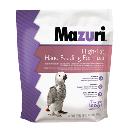 Mazuri High-Fat Hand Feeding Formula 5ZM5. 4-lb bag.