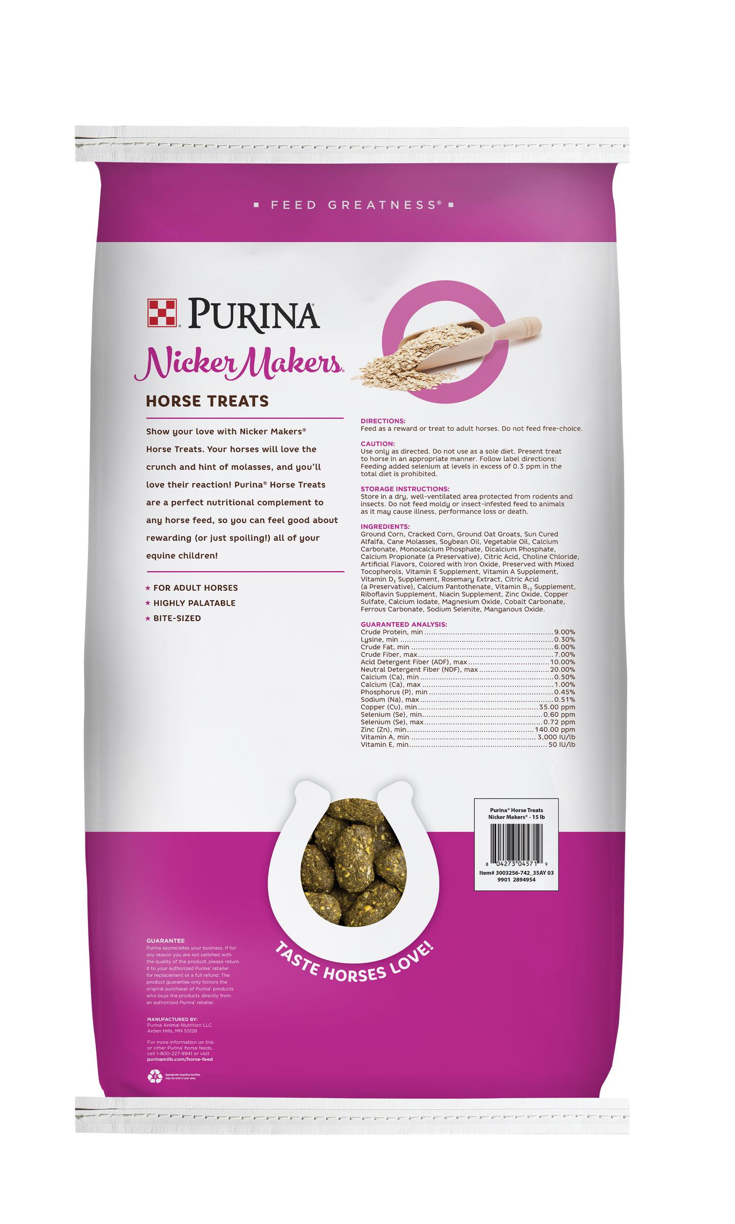 Purina Nicker Makers Horse Treats 35AY