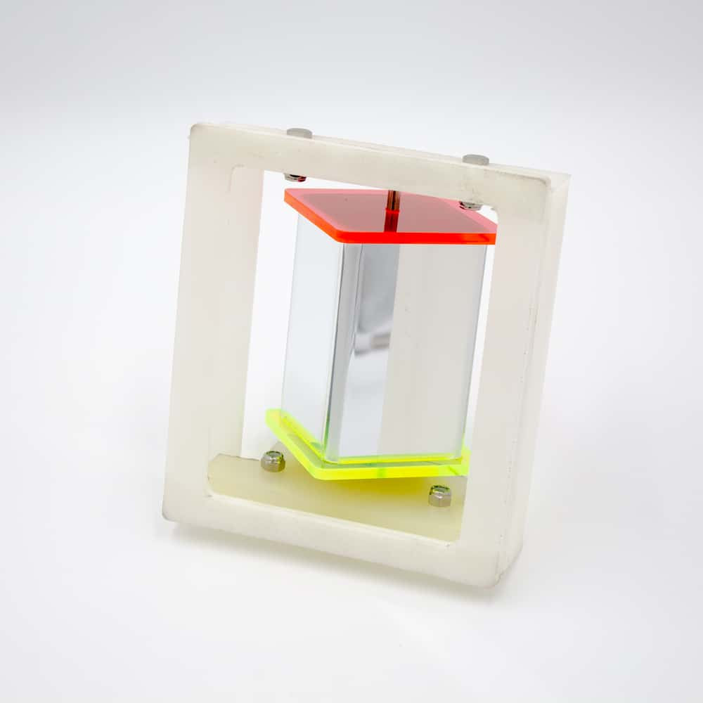 Spinning Mirror - Primate Enrichment System