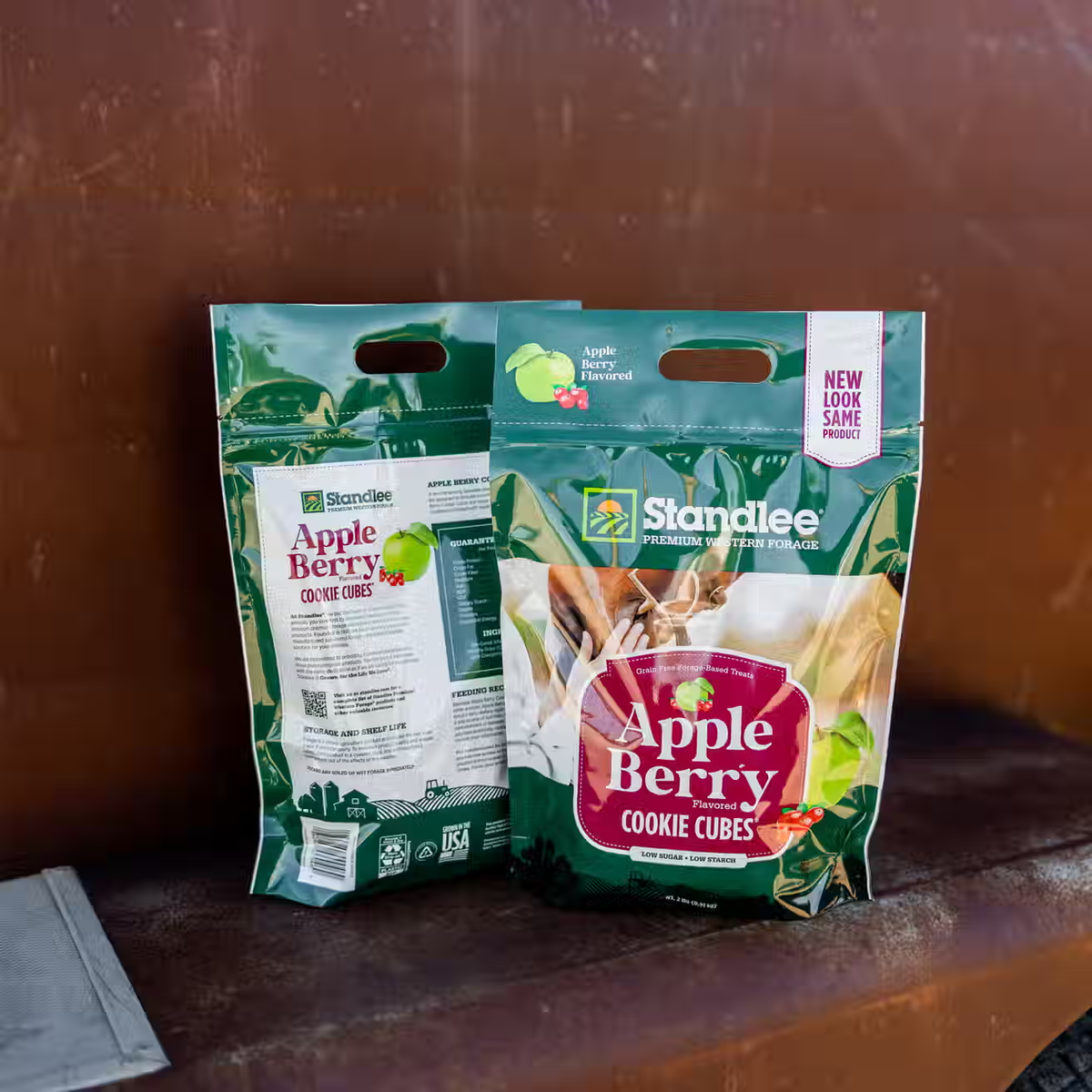 Apple Berry Cookie Cubes